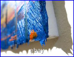 Original Oil? Painting? Vintage? Art? Signed'24 Outsider Abstract Outsider Nature A