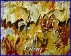 Original Oil? Painting Vintage? Art? Signed'24 Outsider Bird Nature? Animal Realism
