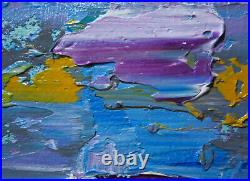 Original Oil? Painting? Vintage? Art? Signed'24 Outsider Bird Nature Animal Realism