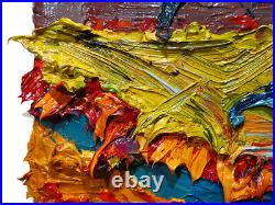 Original Oil? Painting? Vintage? Expressionism? Art Realist Signed Abstract A Modern