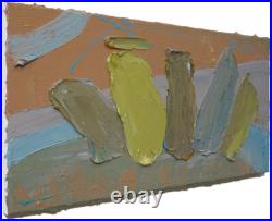 Original Oil? Painting? Vintage? Impressionism? Art Realist Sign Abstract Landscape