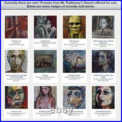 Original Oil? Painting? Vintage? Impressionism? Art Realist Sign Abstract Landscape