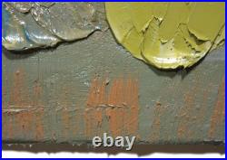 Original Oil? Painting? Vintage? Impressionism? Art Realist Sign Abstract Landscape