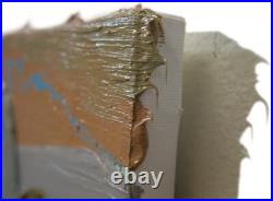 Original Oil? Painting? Vintage? Impressionism? Art Realist Sign Abstract Landscape