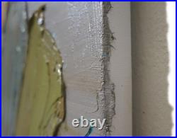 Original Oil? Painting? Vintage? Impressionism? Art Realist Sign Abstract Landscape