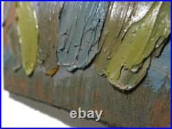 Original Oil? Painting? Vintage? Impressionism? Art Realist Sign Abstract Landscape