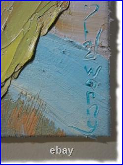 Original Oil? Painting? Vintage? Impressionism? Art Realist Sign Abstract Landscape