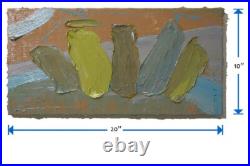 Original Oil? Painting? Vintage? Impressionism? Art Realist Sign Abstract Landscape