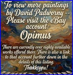 Original Oil? Painting Vintage Impressionism? Art Realist Signed? Abstract Outsider