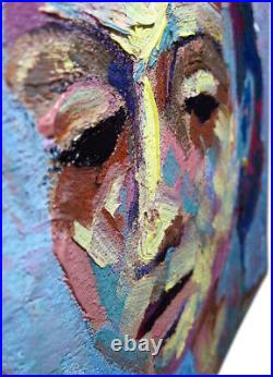 Original Oil? Painting? Vintage Impressionism? Art Realist Signed? Abstract Outsider
