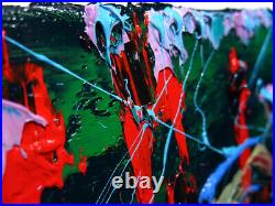 Original Oil? Painting? Vintage? Impressionist? Art? Nature Landscape Abstract Deco A