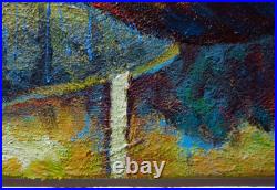 Original Oil? Painting Vintage Impressionist Art Woman Girl? Female Portrait Pop? A