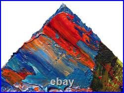 Original Oil? Painting? Vintage? New? Art? Signed'23 Unique Abstract Contemporary An