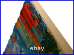 Original Oil? Painting? Vintage? New? Art? Signed'23 Unique Abstract Contemporary An