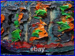 Original Oil? Painting? Vintage? New? Art? Signed'23 Unique Abstract Contemporary An