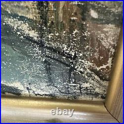 Original Oil Paintings On Canvas, VENICE Canal Set Of 2 Signed 11x14 Each Vtg