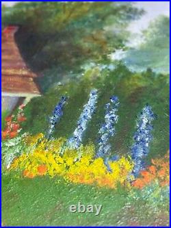 Original Signed impressionist painting by Grace Anderson Vintage 1934