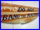 Original Vintage Hand Painted Fairground Amusement Arcade Sign. Wall Art Panel