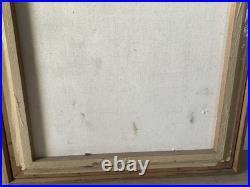 Original Vintage Signed Oil on Canvas Painting By Eddie Sarmiento