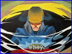 Oscar howe painting oil on canvas signed stamped vintage