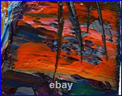 PORTRAIT OIL? PAINTING? VINTAGE? ExPRESSIONISt? ART? SIGNED ABSTRACT ORIGINAL IMPASTO