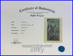 Pablo Picasso, Boy Leading a Horse, 1905 Original Hand Signed Print with COA