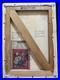 Pablo picasso painting oil on canvas signed stamped vintage 0.25 x 0.35 m