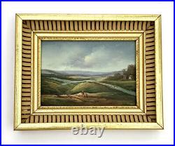 Painting Nature Scenery Vintage Fine Art Signed Framed