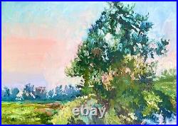 Painting art impressionism vintage landscape wall decor home gift way decorative