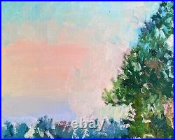 Painting art impressionism vintage landscape wall decor home gift way decorative