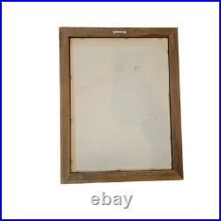 Pair of Vintage Japanese Silk Paintings Birds & Cherry Blossoms Signed Framed