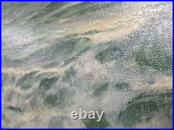 Patrick von Kalckreuth (1898-1970) Original Ocean Oil Painting