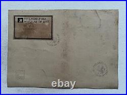 Paul Gauguin painting on paper (Handmade) signed and stamped mixed media vtg
