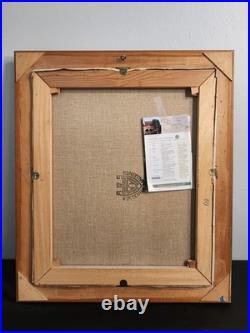 Peter Samberger Signed Original Painting Oil on Canvas 24×20 Vintage Framed Peter Samberger Signed Original Painting Oil on Canvas 24×20 Vintage Framed