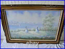 Pierre Du Bois Museum Quality Exquisite Art Vintage Oil Painting