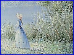 Pierre Du Bois Museum Quality Exquisite Art Vintage Oil Painting