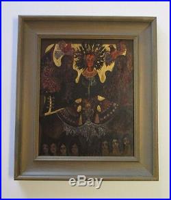 Przybys Vintage Painting Surreal Modernism Iconic Angels Deco Expressionism