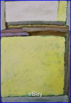 ROTHKO Style Abstract Expressionism Large Vintage Signed Original Oil SF Artist