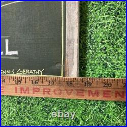 Rare 1968 Detroit Tigers Dennis Gerathy Hand Painted World Champs Sign Vintage