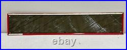 Rare 50s Vintage HANNA Paint Embossed Sign Advertisement 13.5' Long