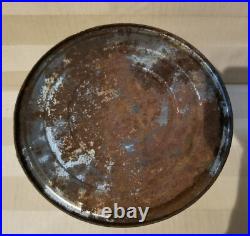 Rare Vintage Canvak Paint Can Gas Oil Advertising Tin Sign Buckeye Fabric Co