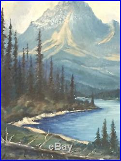Roland Gissing 1895 1967 ASA signed vintage canadian listed landscape oil