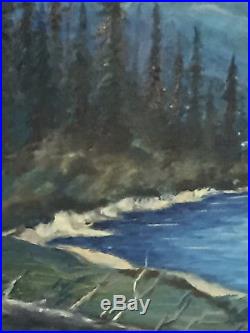 Roland Gissing 1895 1967 ASA signed vintage canadian listed landscape oil