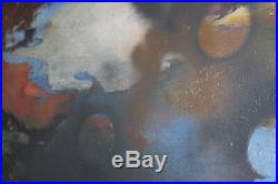 Ruth Buffington Abstract Oil Painting MID Century Modern Modernism Vintage