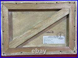 SALVADOR DALÍ oil painting on canvas, vtg stamped signed