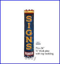 Sign Painter's vintage style hand painted sign