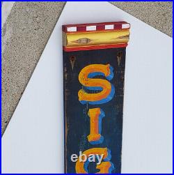 Sign Painter's vintage style hand painted sign