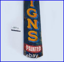 Sign Painter's vintage style hand painted sign