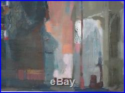 Signed 1960's Modernism Painting Abstract Expressionism Mystery Artist Vintage