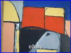 Signed Vintage Modernism Pop Icon Abstract Expressionism Non Objective Colorful